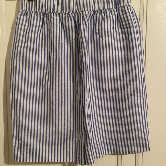 J. Crew - Pull On Stripe Linen & Cotton Skirt - NWOT - Sz S - Picture 5 of 9